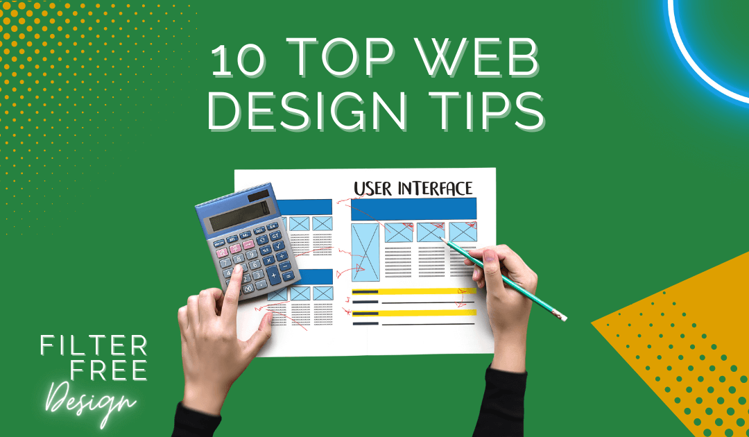 10 top tips for designing your website